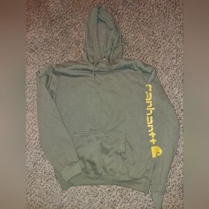 Carhartt Green and Yellow Sweatshirts MD